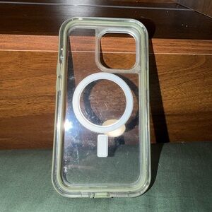 Lifeproof iPhone 13 Pro Phone Case with Green Accents